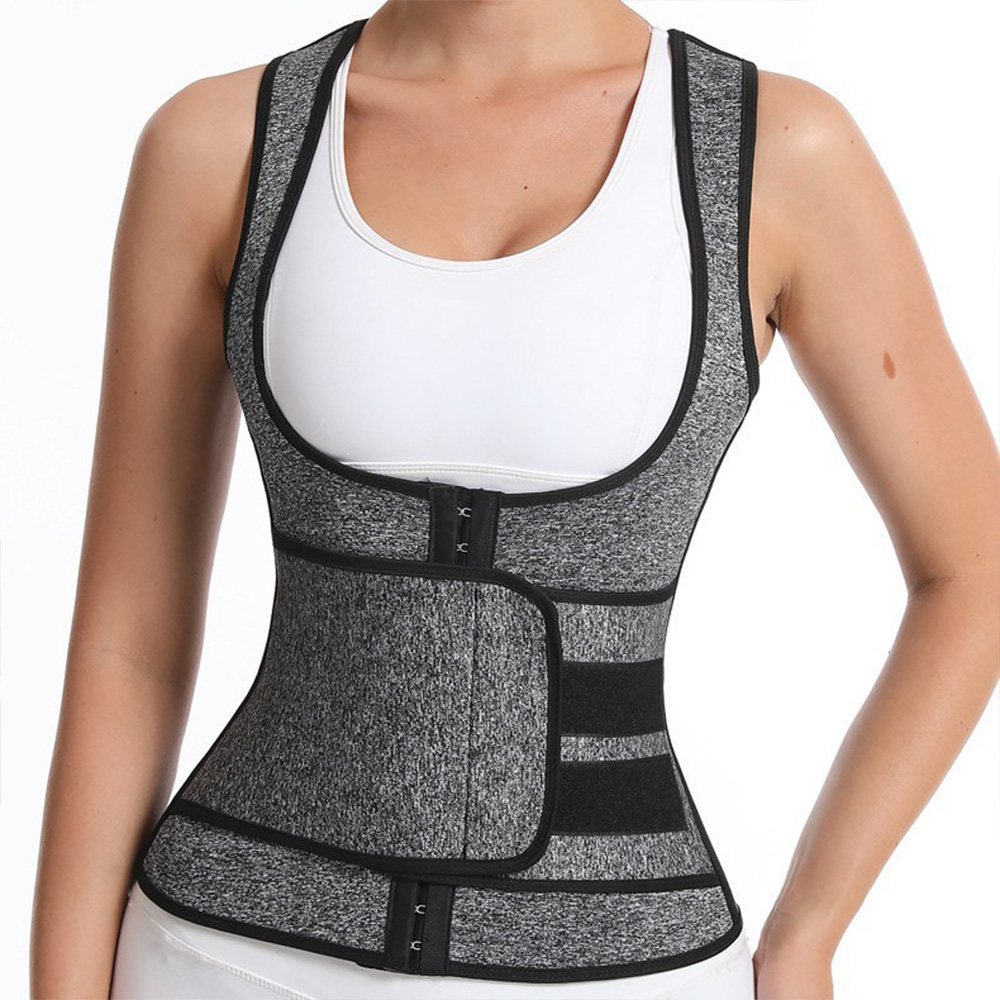 Sweat Waist Trainer Belt Neoprene - Kadın Neopren Bel Eğitmen Sauna Üst