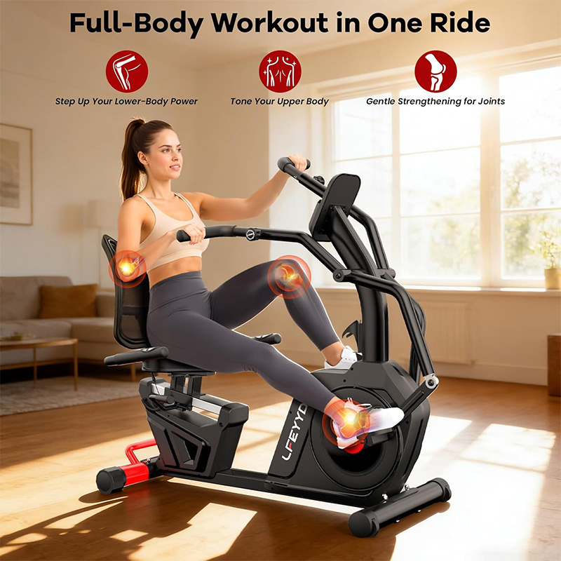 Pooboo Ev Tipi Yatar Pozisyond - Exercise Bike Magnetic Resistance incelemesi ve fiyatı