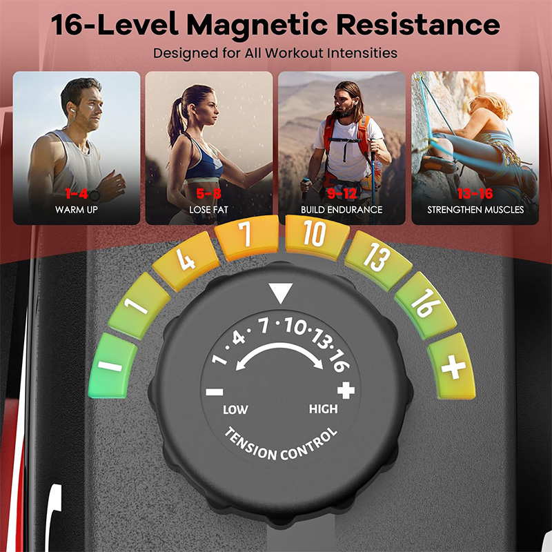 Pooboo Ev Tipi Yatar Pozisyond - Exercise Bike Magnetic Resistance incelemesi ve fiyatı
