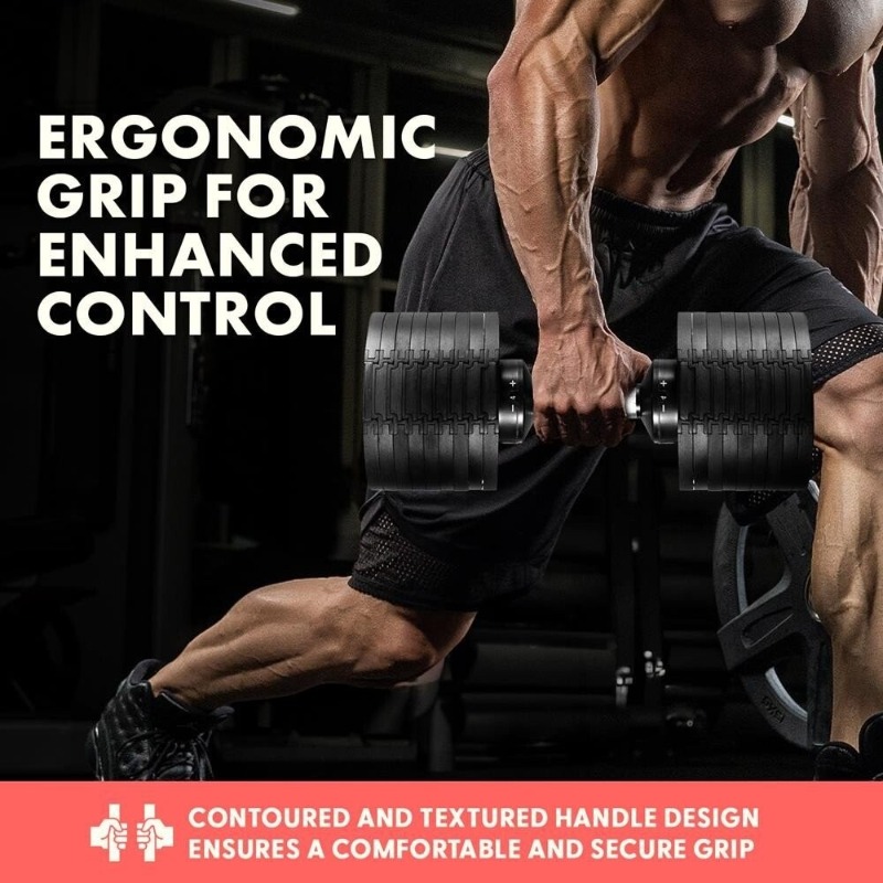 Büyük Fitness Ekipmanı 70 Lbs  - Adjustable Dumbbell Pair 40Kg incelemesi ve fiyatı