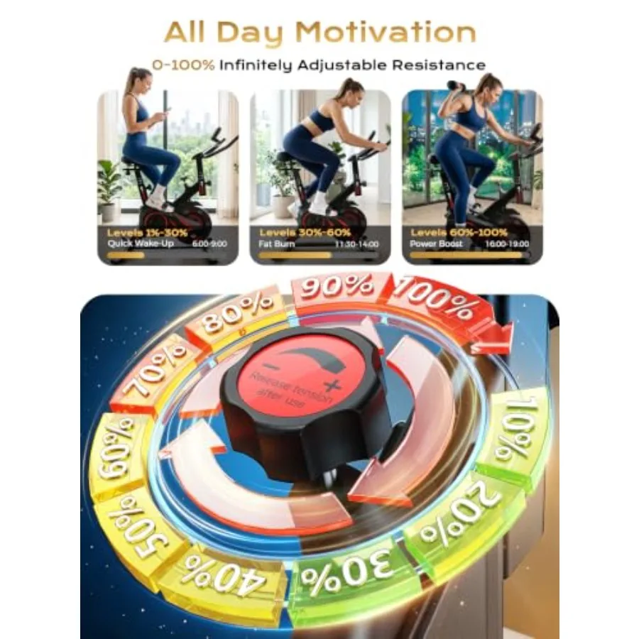 350 lb taşıma kapasiteli, çeli - Exercise Bike Magnetic Resistance incelemesi ve fiyatı
