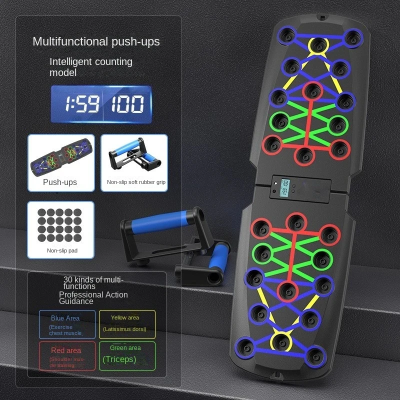 Şınav Tahtası Seti Taşınabilir - Push Up Board Foldable Multi Function incelemesi ve fiyatı