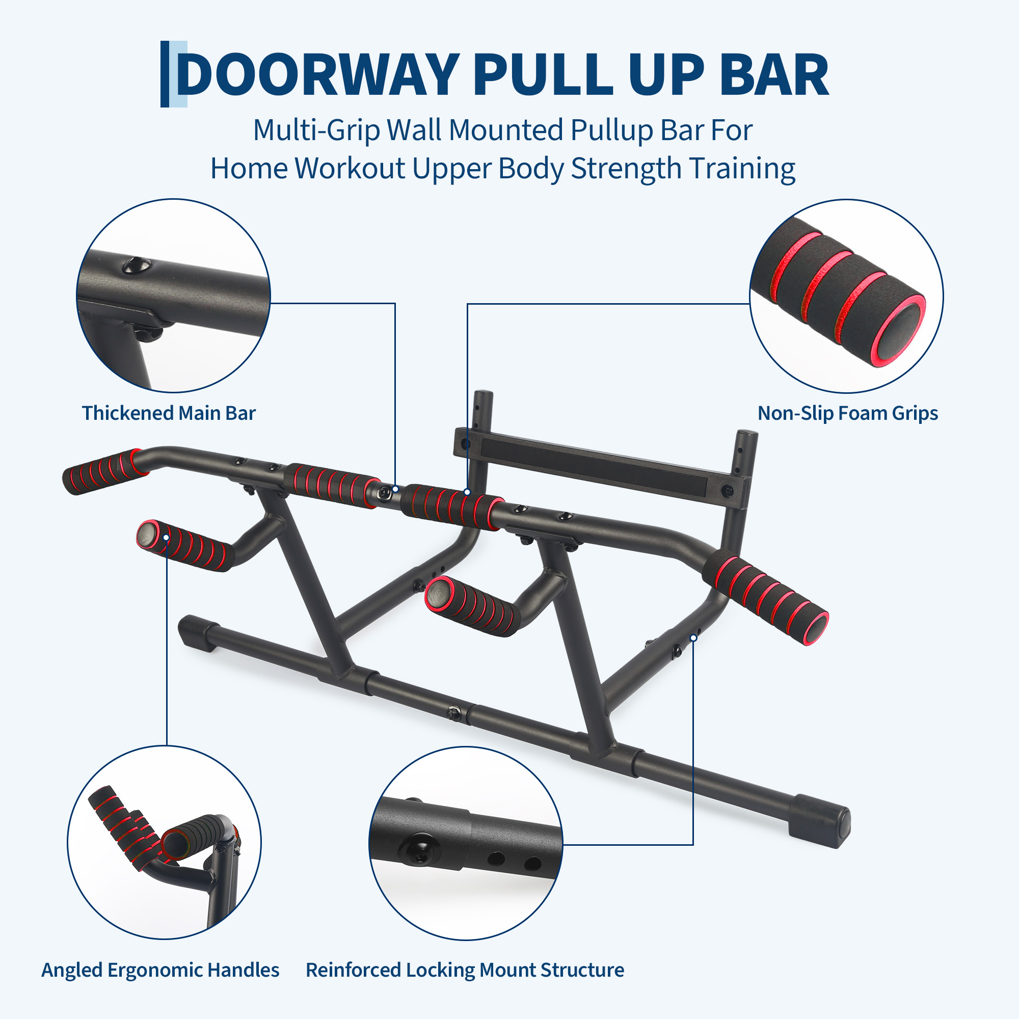 Ayarlanabilir Kapı Çekme Barı  - Door Pull Up Bar No Screw incelemesi ve fiyatı
