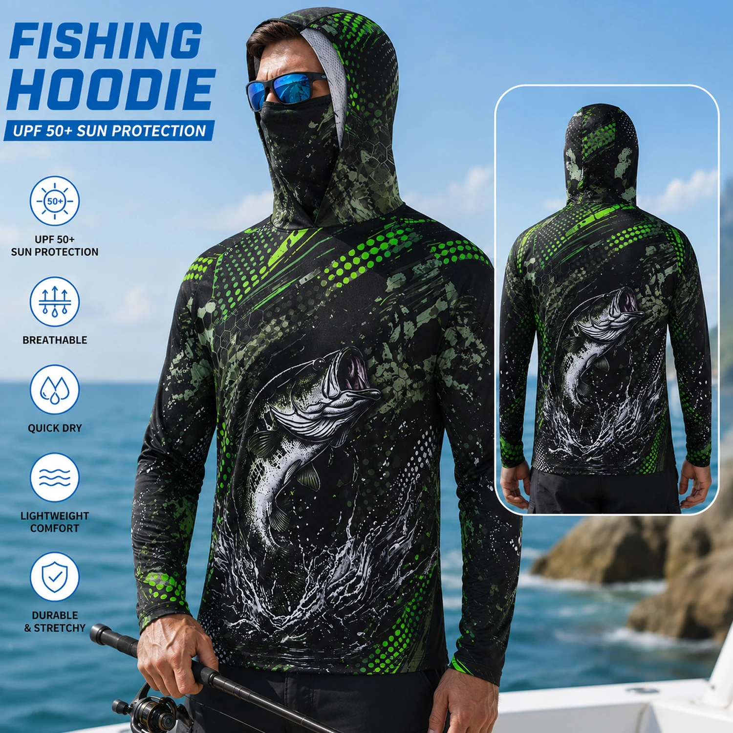 Erkekler için Pro Angler Bas B - Hiking incelemesi ve fiyatı